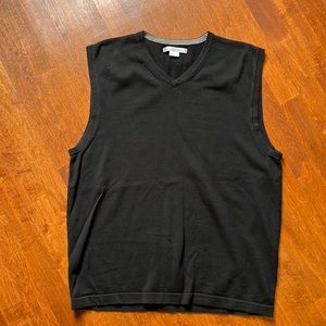 Geoffrey Beene cotton sweater vest - size Medium